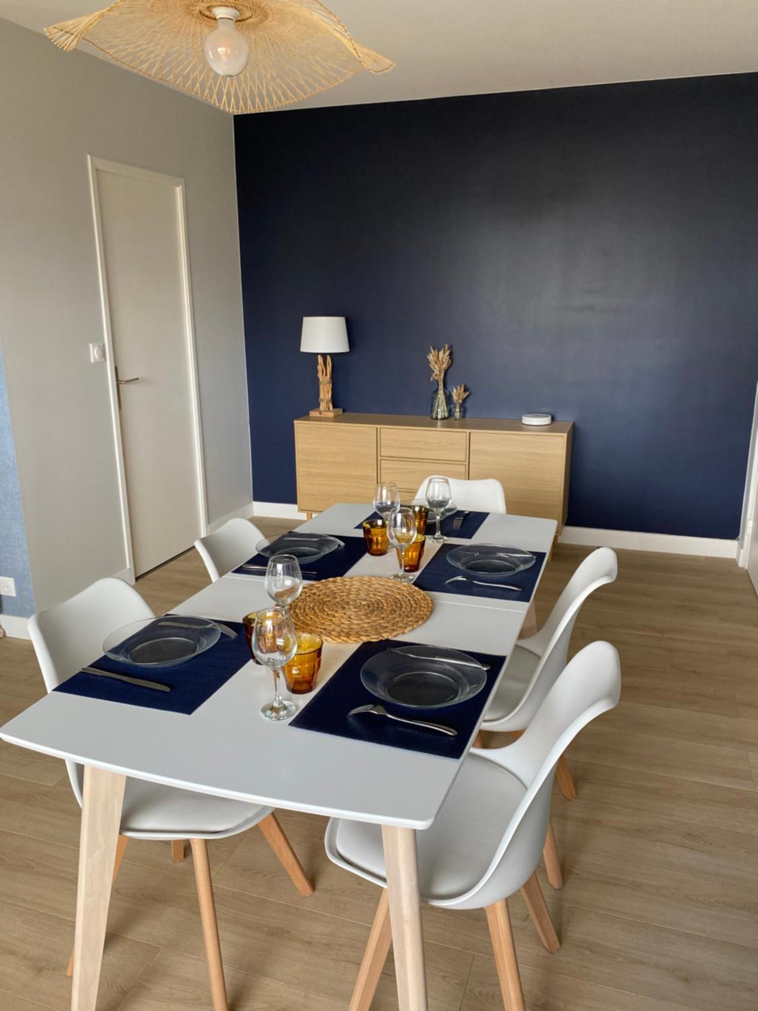 Appartement 65M2 Avec Balcon Vues Partielles Mer A 150M De La Plage Et Centre, Wifi Et Parking Prive Blonville-sur-Mer Eksteriør billede